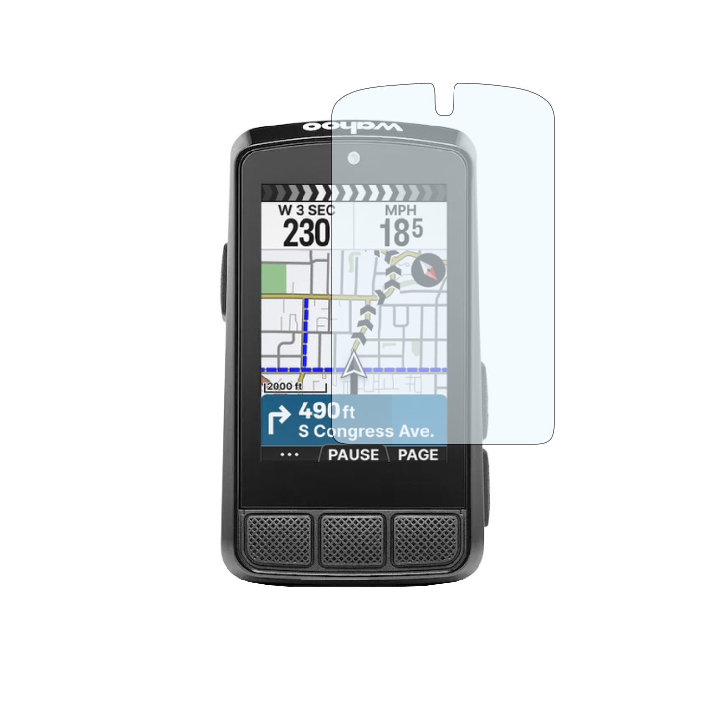 Wahoo Elemnt Bolt V3 Screen Protector