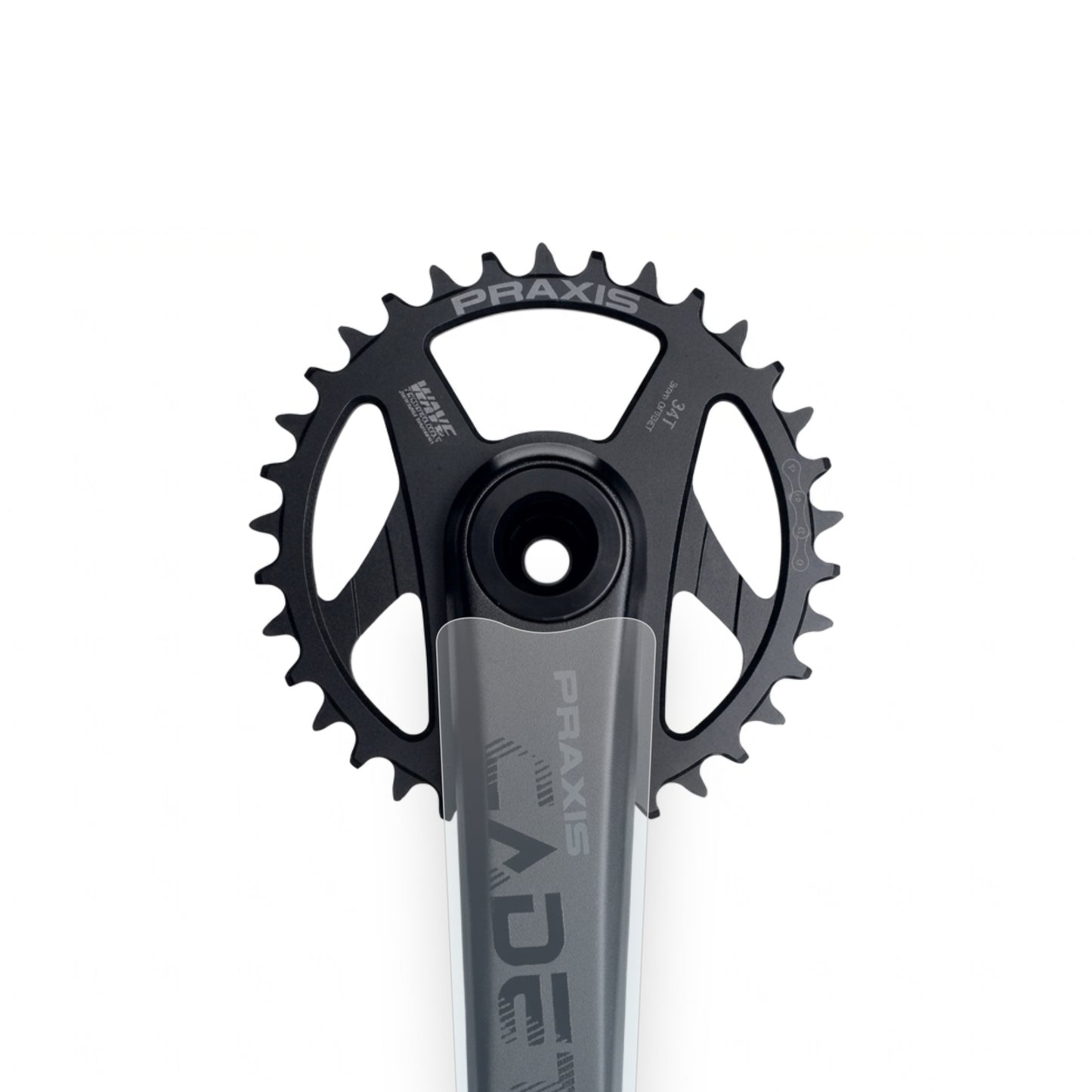 Praxis Cadet and Cadet HD Crank Protector by Cyclistick