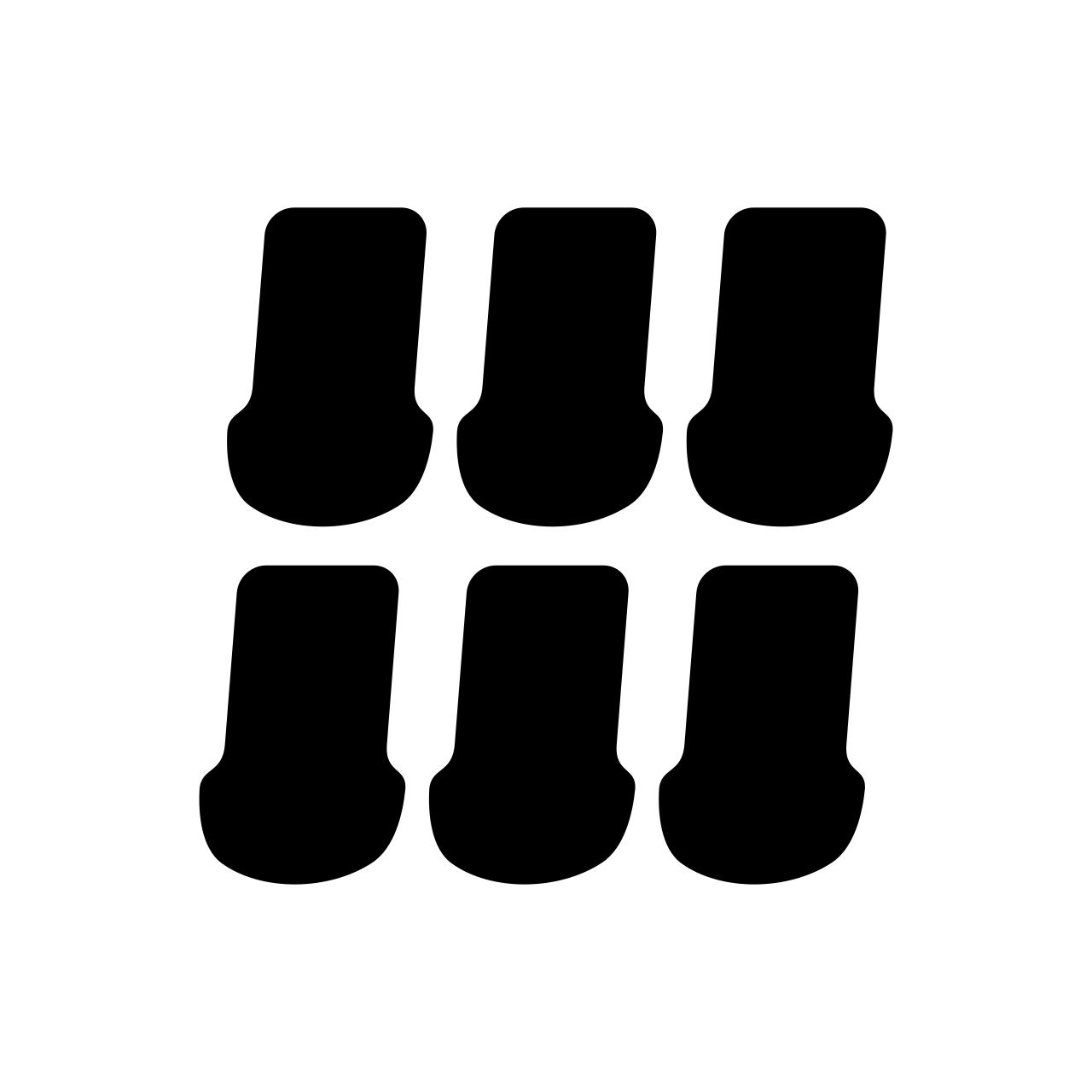 FLO Disc Wheel Valve Cover Set