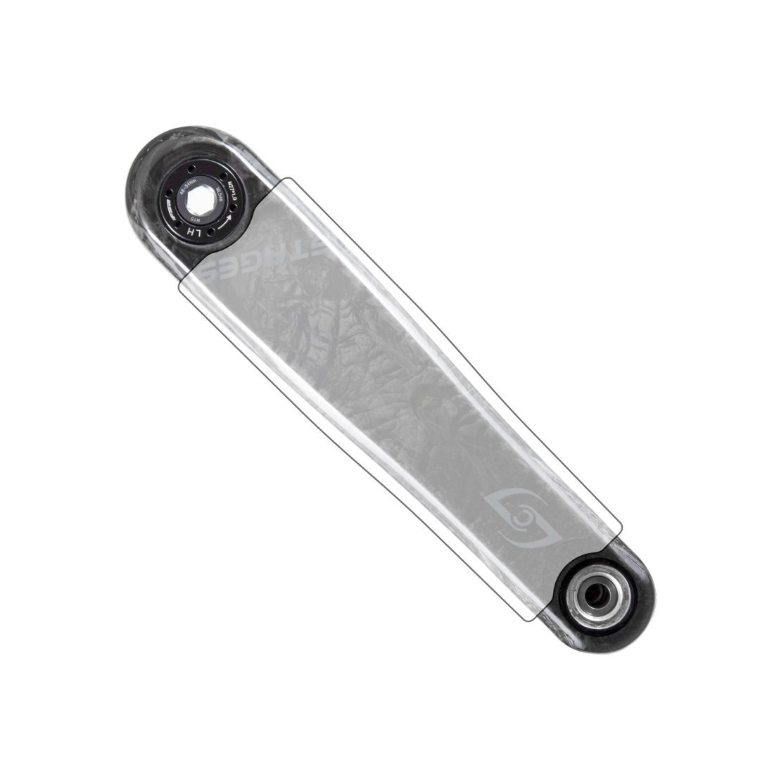 Stages Carbon GXP Gen 3 MTB Crank Protectors by Cyclistick