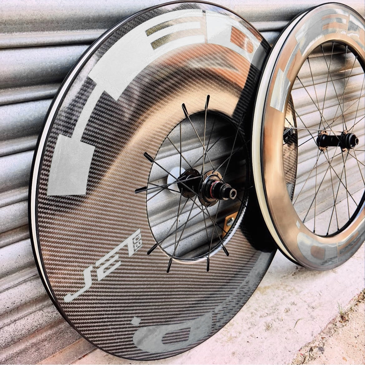 HED Jet 180 replacement wheel stickers