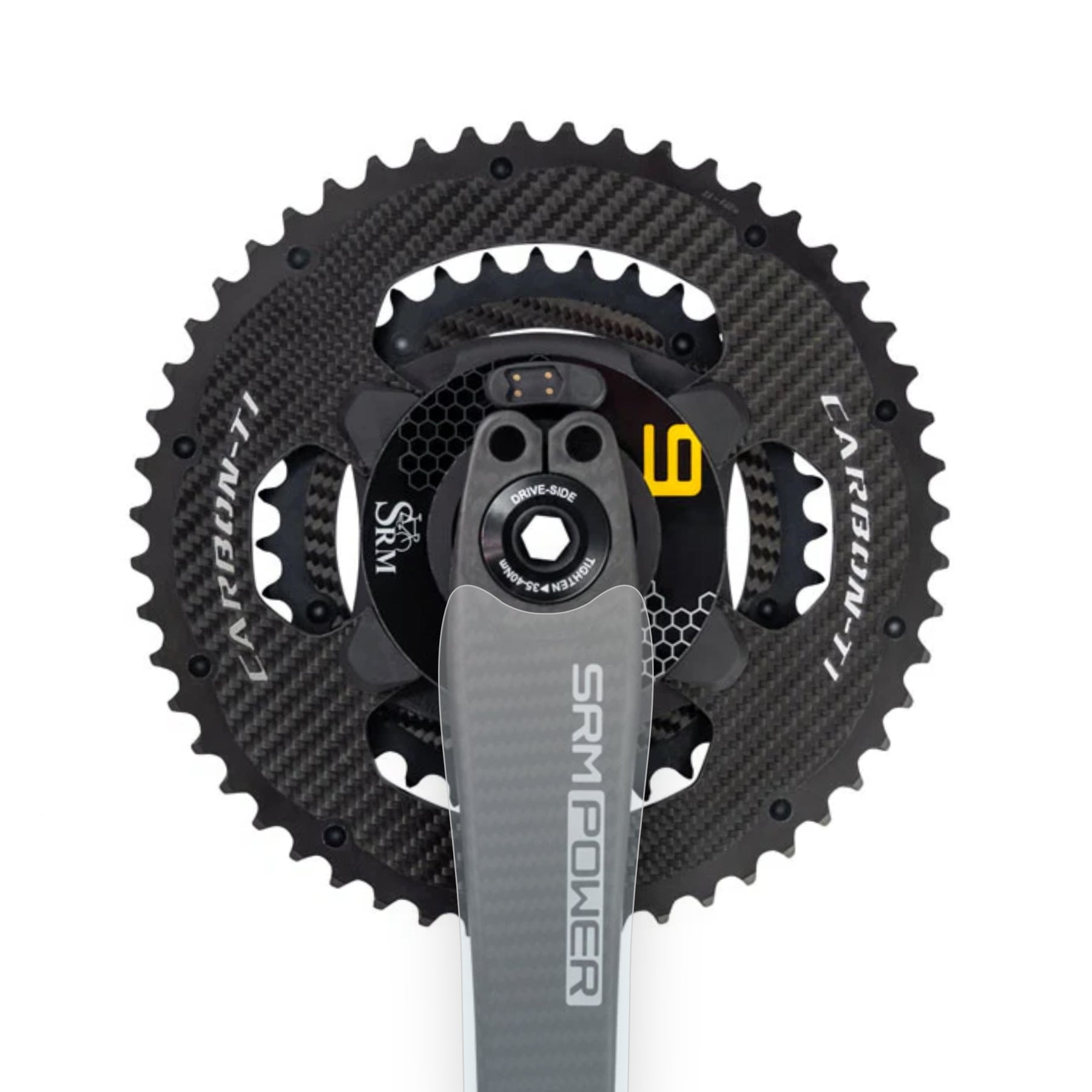 SRM Origin LOOK PM9 Crank Arm Protector Skin by Cyclistick