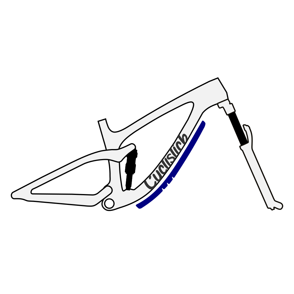 Cyclistick MTB Downtube Protector