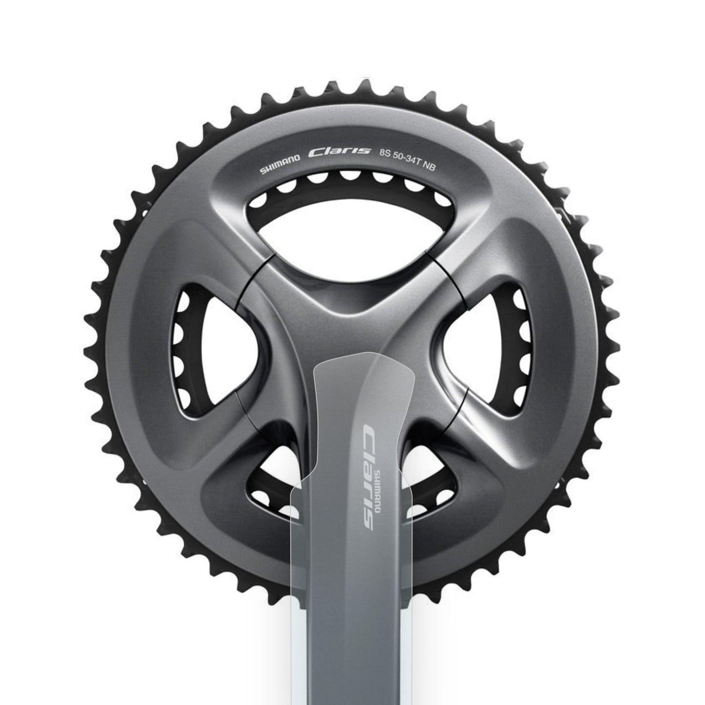 Claris R2000 crank protector by Cyclistick