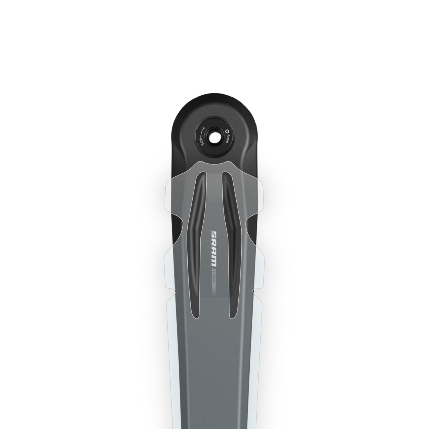 SRAM S1000 Eagle Transmission Crank Protector by Cyclistick