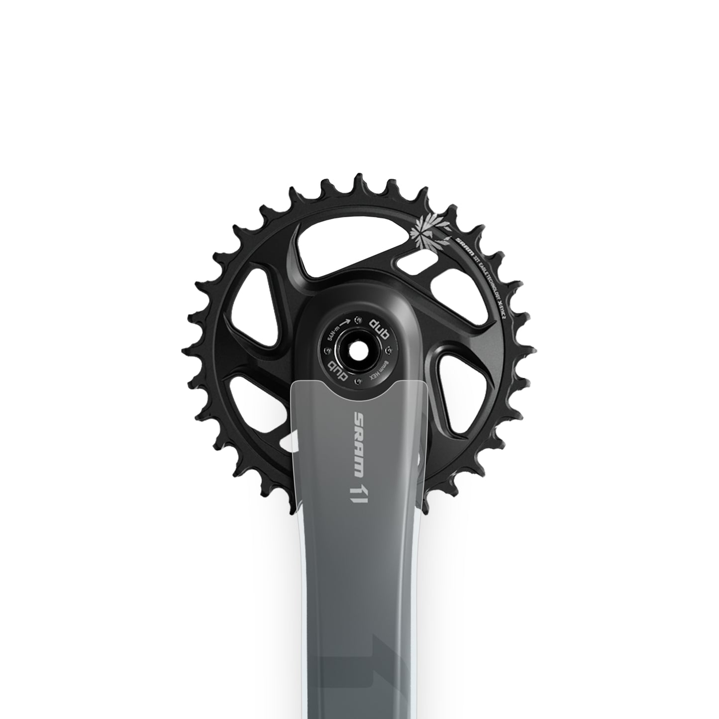 SRAM X1 Carbon Crank Protector by Cyclistick