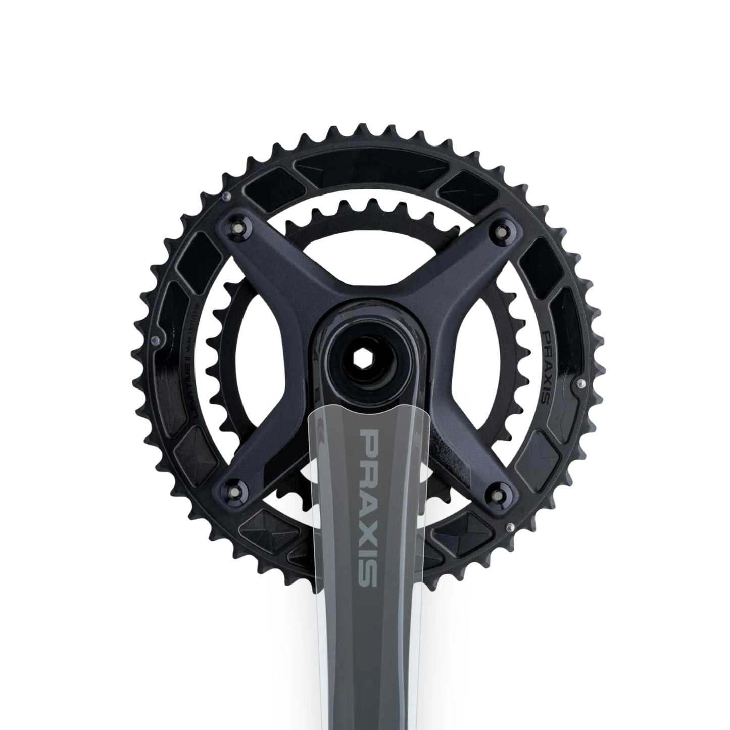 Praxis Zayante Crank Protector by Cyclistick