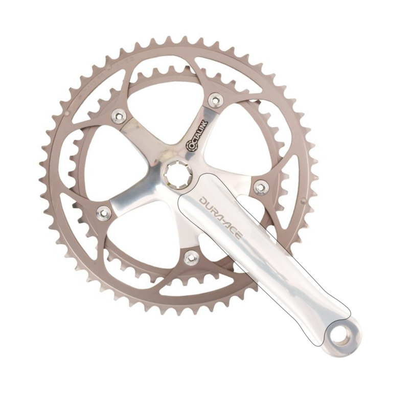 Shimano Dura Ace 7700 Crank Protector by Cyclistick