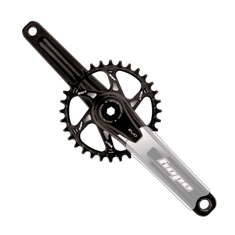 Hope Evo crank protection