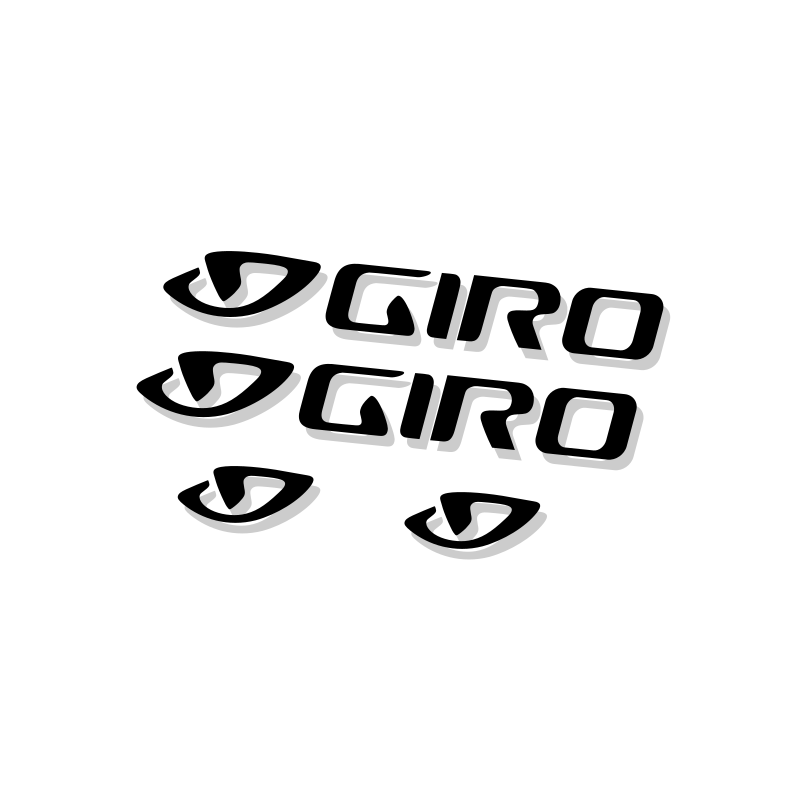 Giro helmet deals stickers