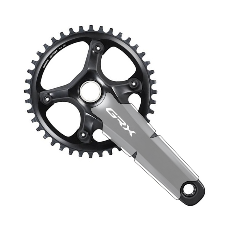 Shimano GRX Gravel Bike Crank Protector by Cyclistick