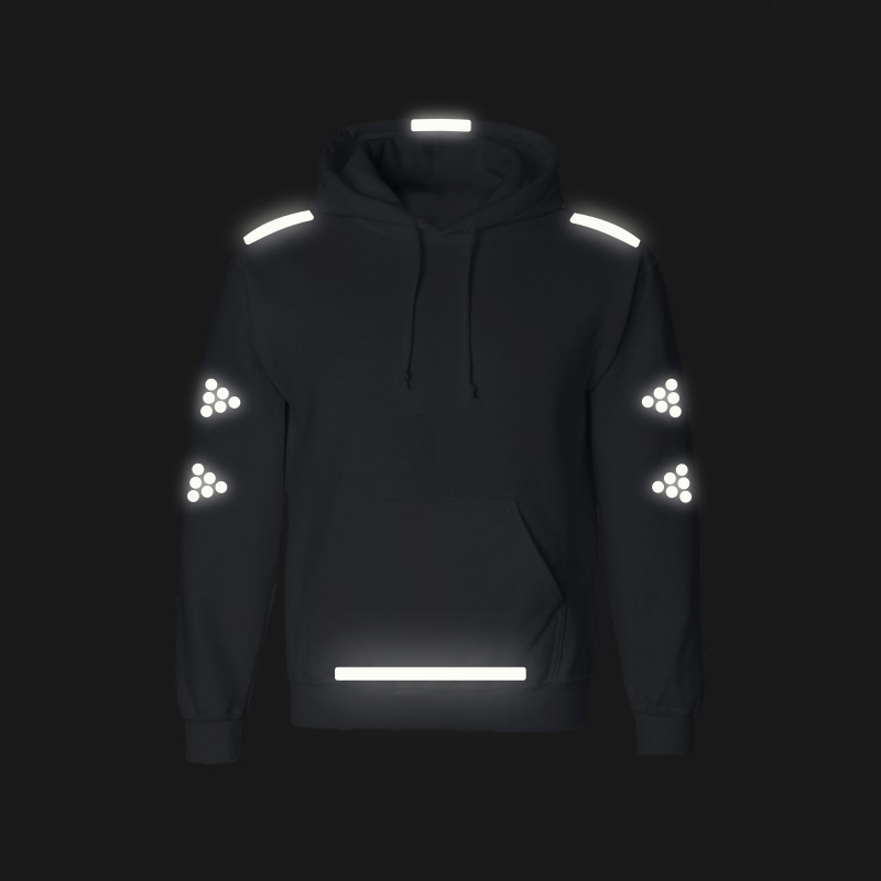 Iron On Reflective Clothing Material Patch Set