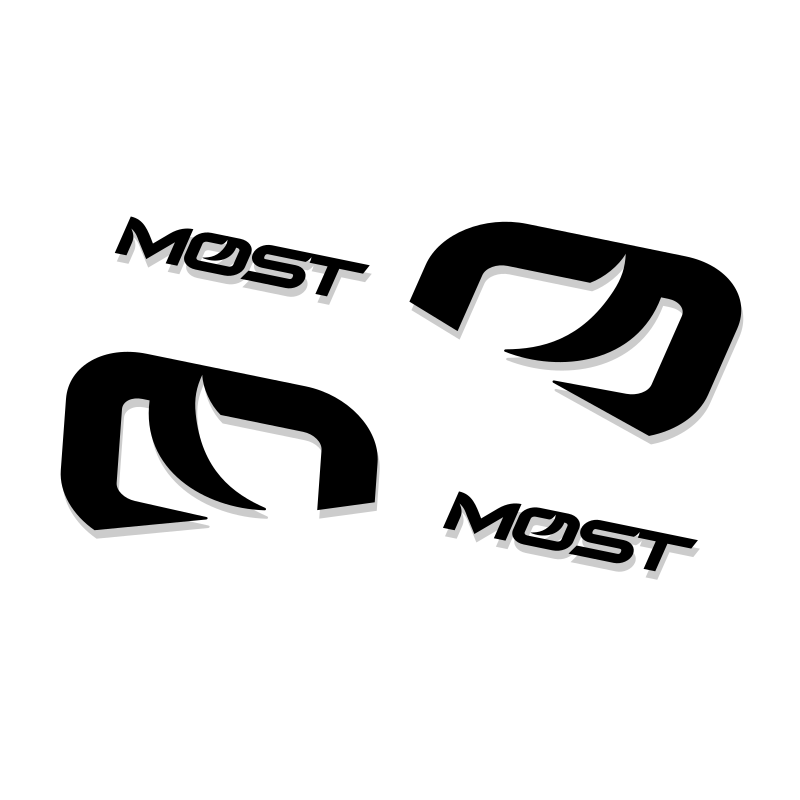 MOST Talon Ultra Replacement Stickers by Cyclistick