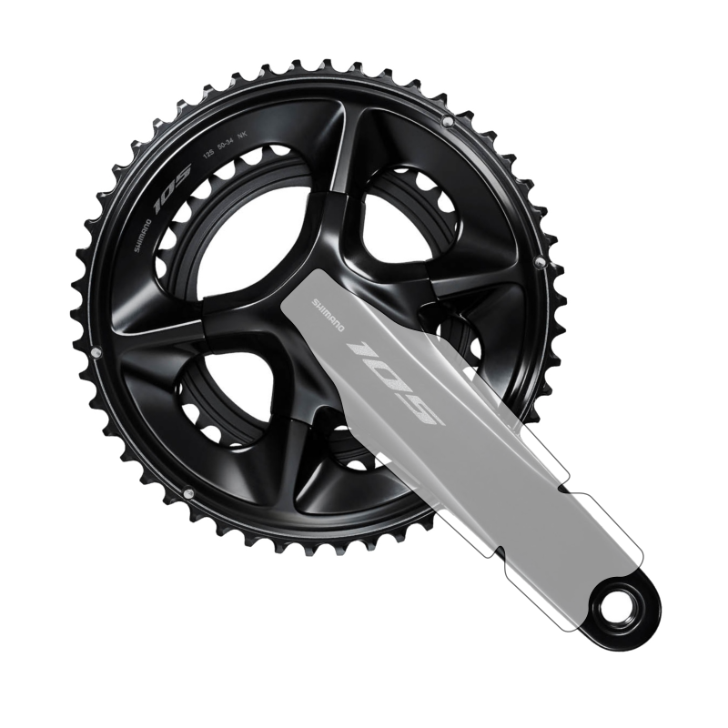 Shimano 105 R7100 Crank Protector by Cyclistick