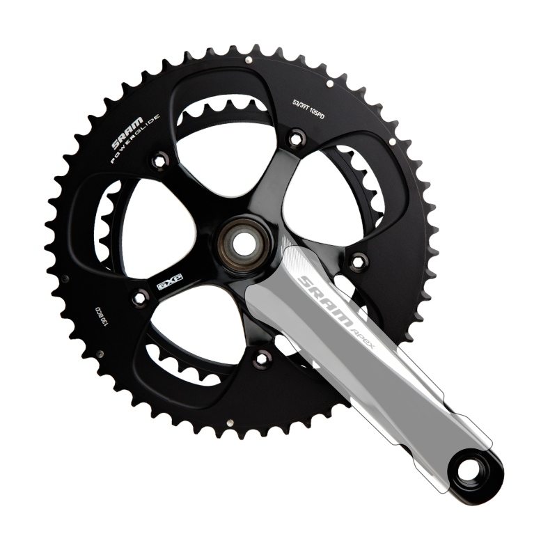 Apex crankset top