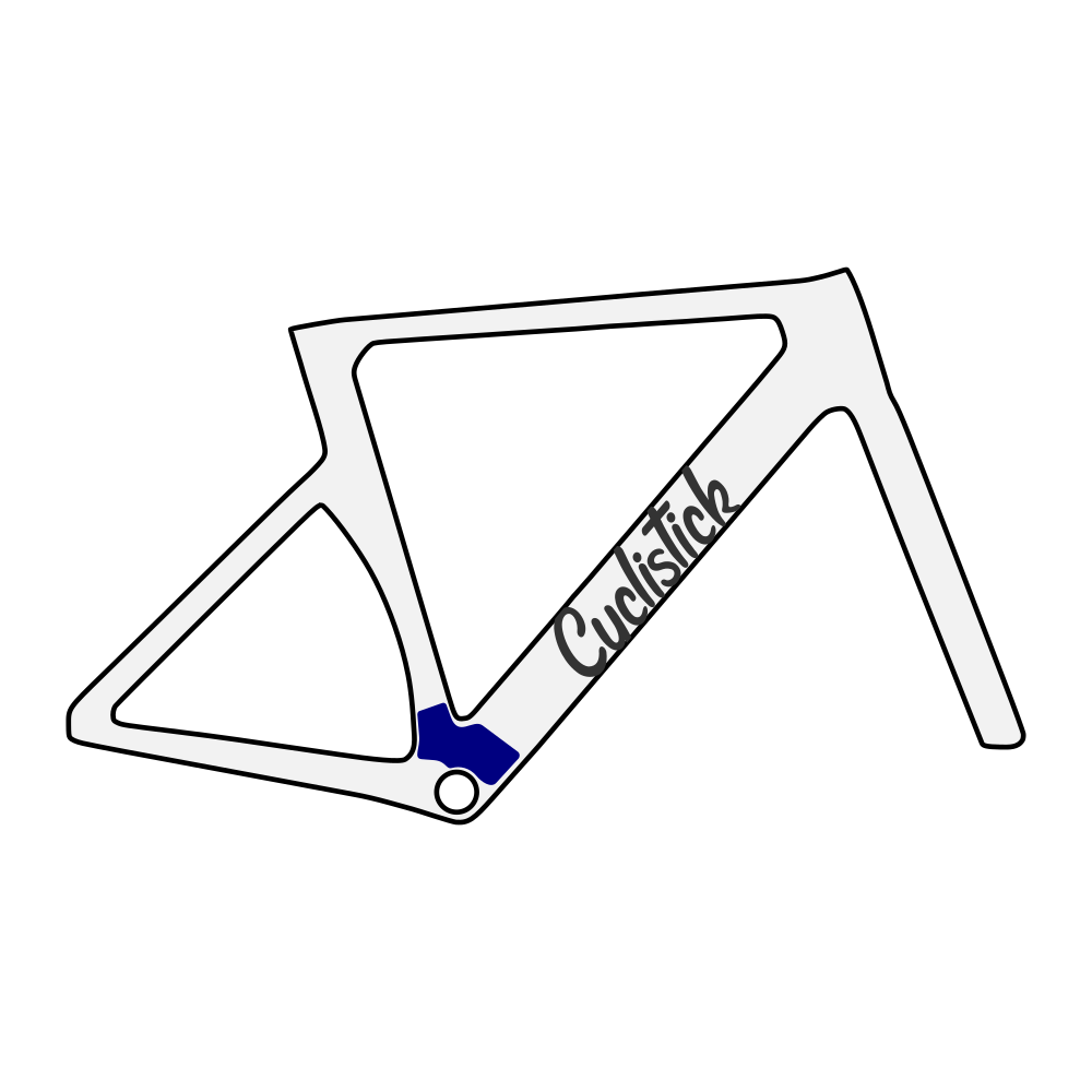 Canyon Aeroad Bottom Bracket Protector by Cyclistick