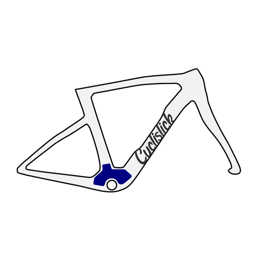 Pinarello Dogma F 2025 Bottom Bracket Shell Protector by Cyclistick