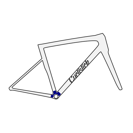 Specialized Tarmac SL8 Bottom Bracket Shell Protector by Cyclistick