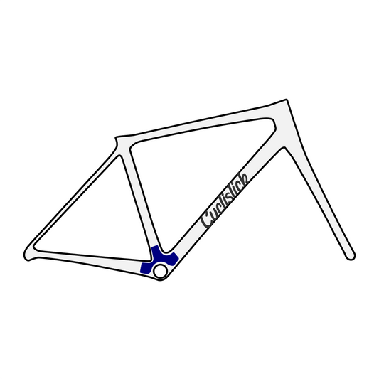 Giant TCR 2021-2024 Bottom Bracket Shell Protector by Cyclistick
