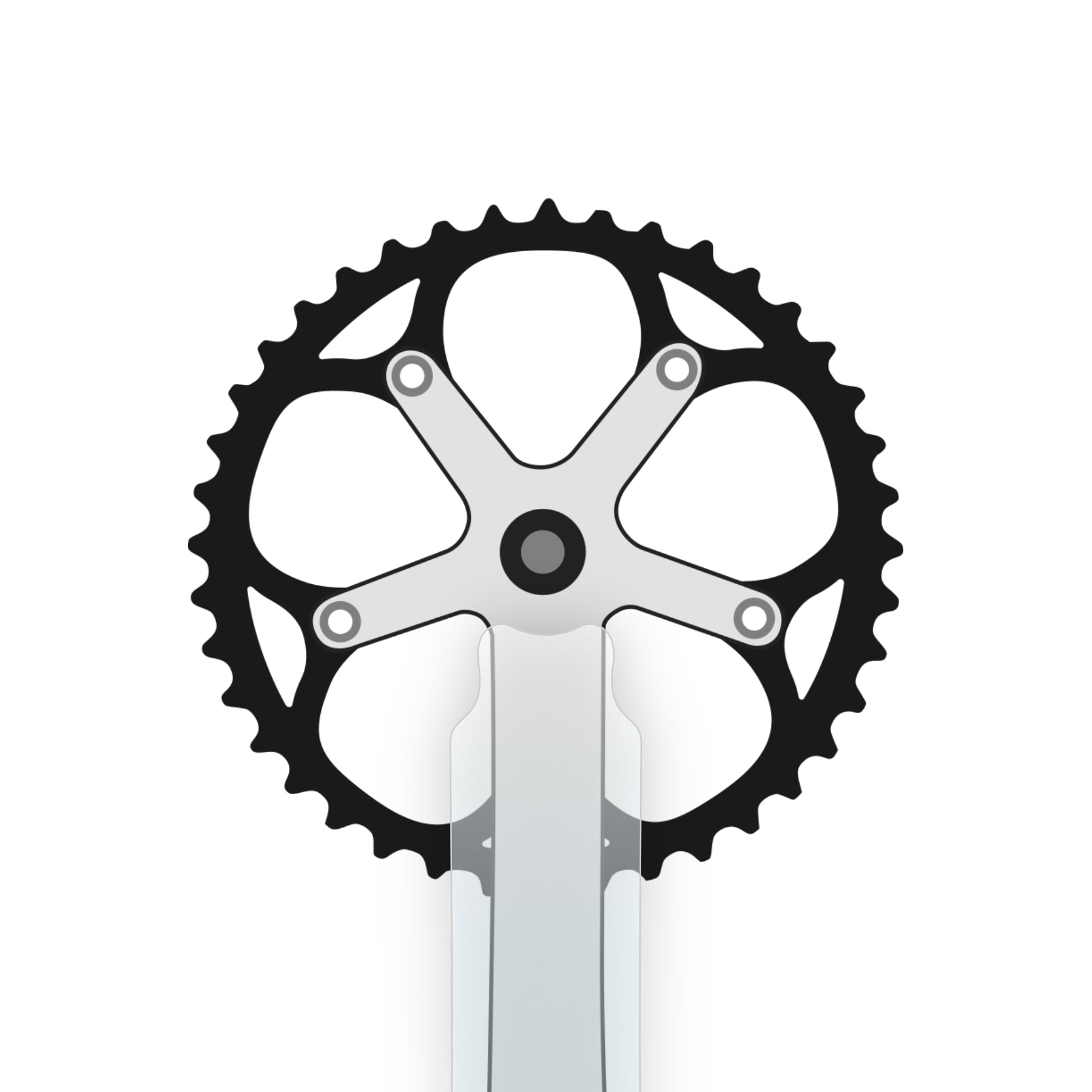 Brompton Crank Protector by Cyclistick