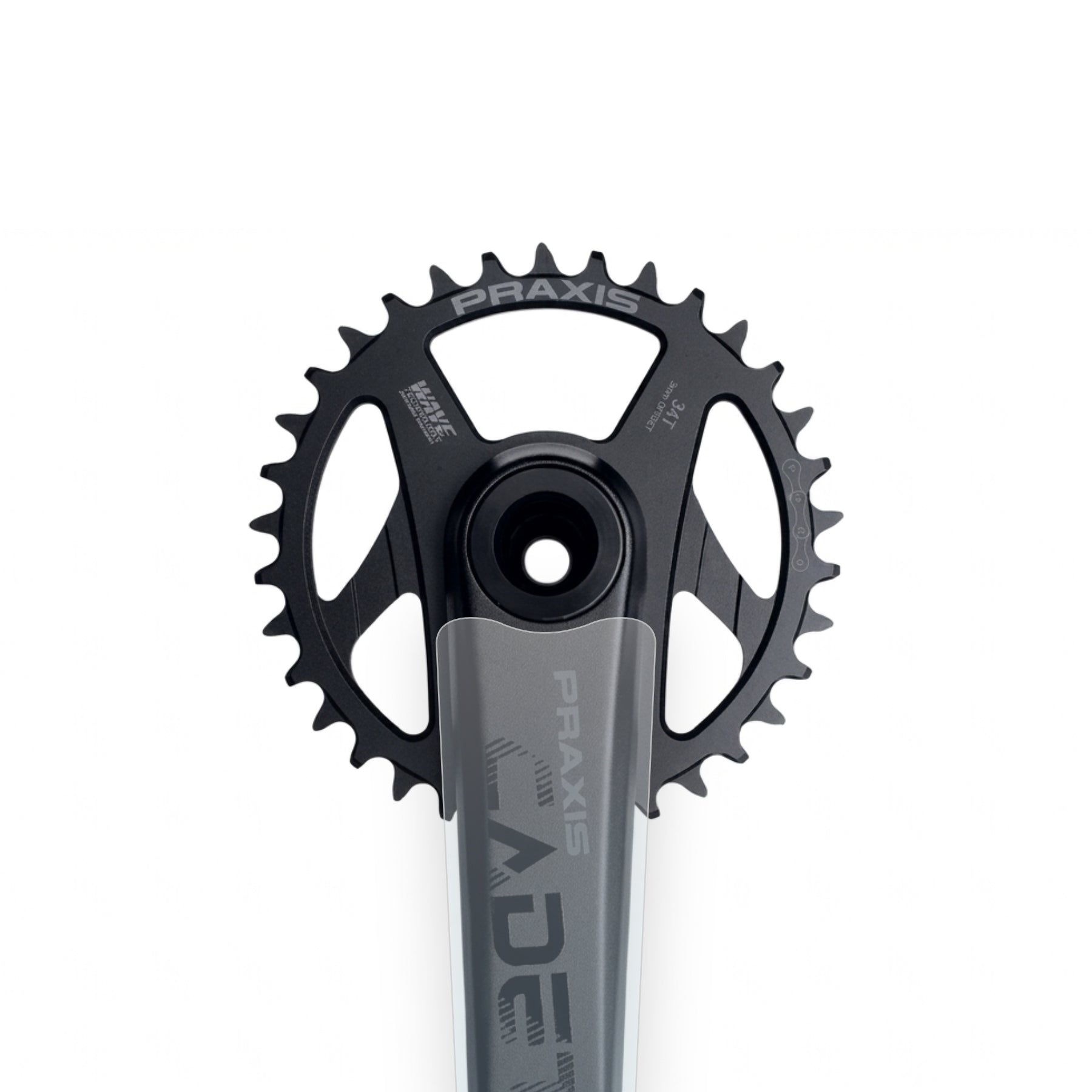 Praxis Cadet and Cadet HD Crank Protector by Cyclistick