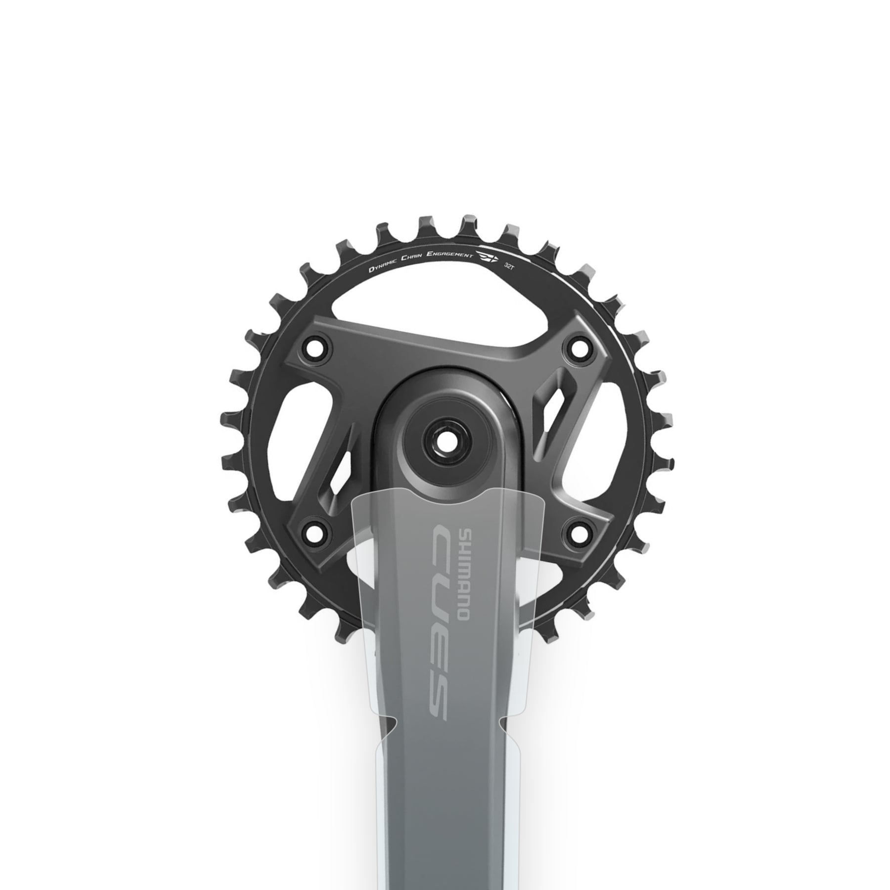 Shimano Cues crank protector by Cyclistick