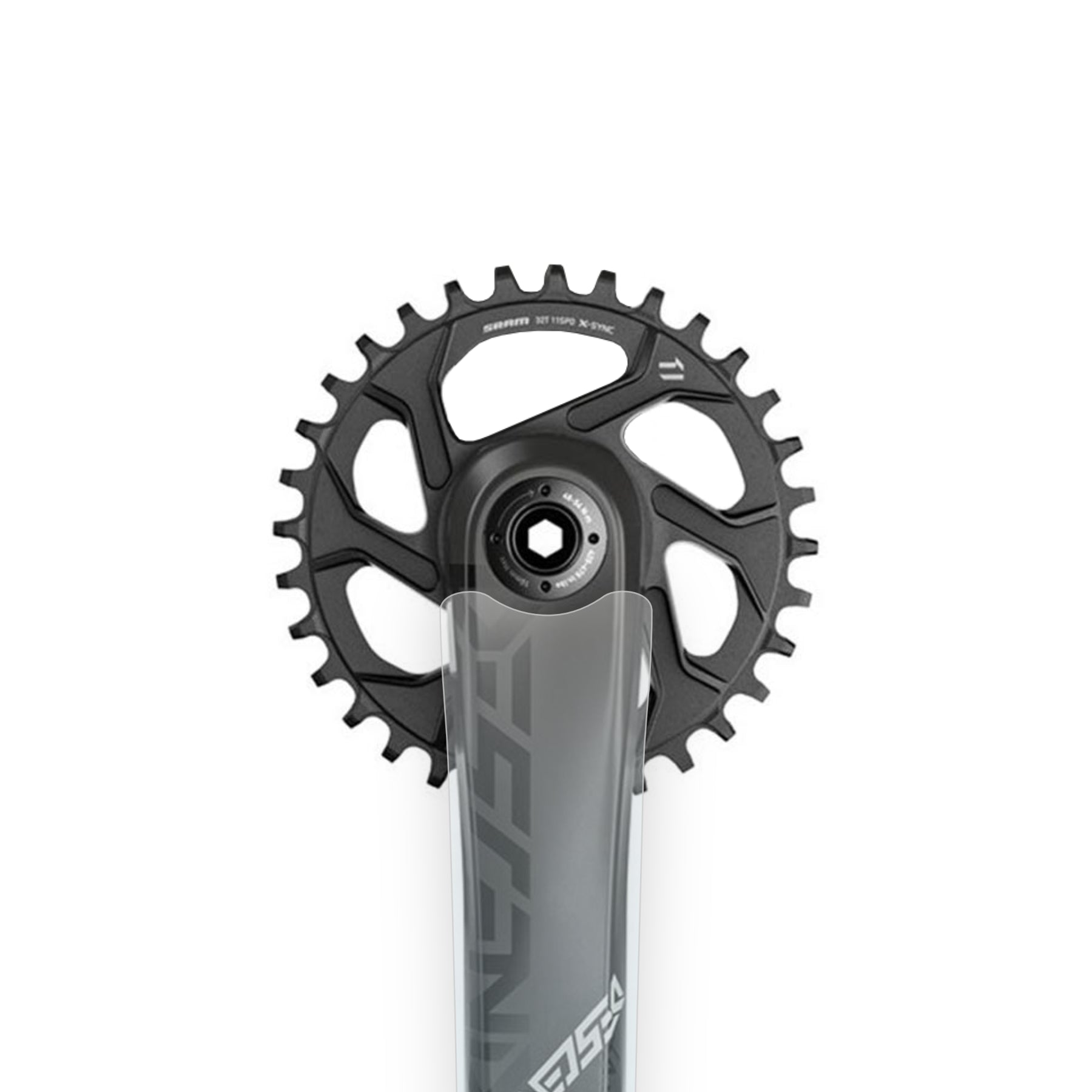 Truvativ Descendant Carbon Crank Protector by Cyclistick