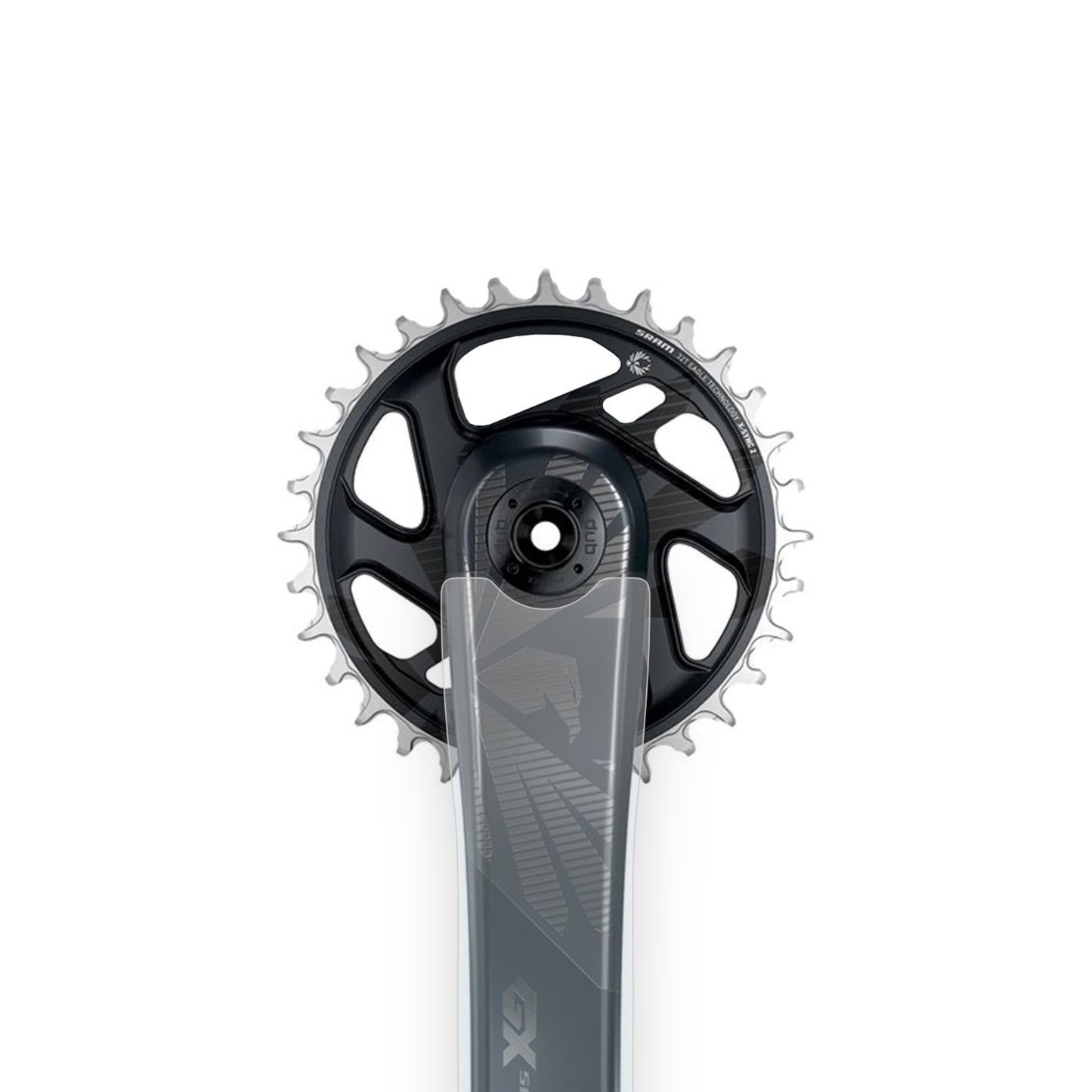 SRAM GX Carbon Crank Protector by Cyclistick