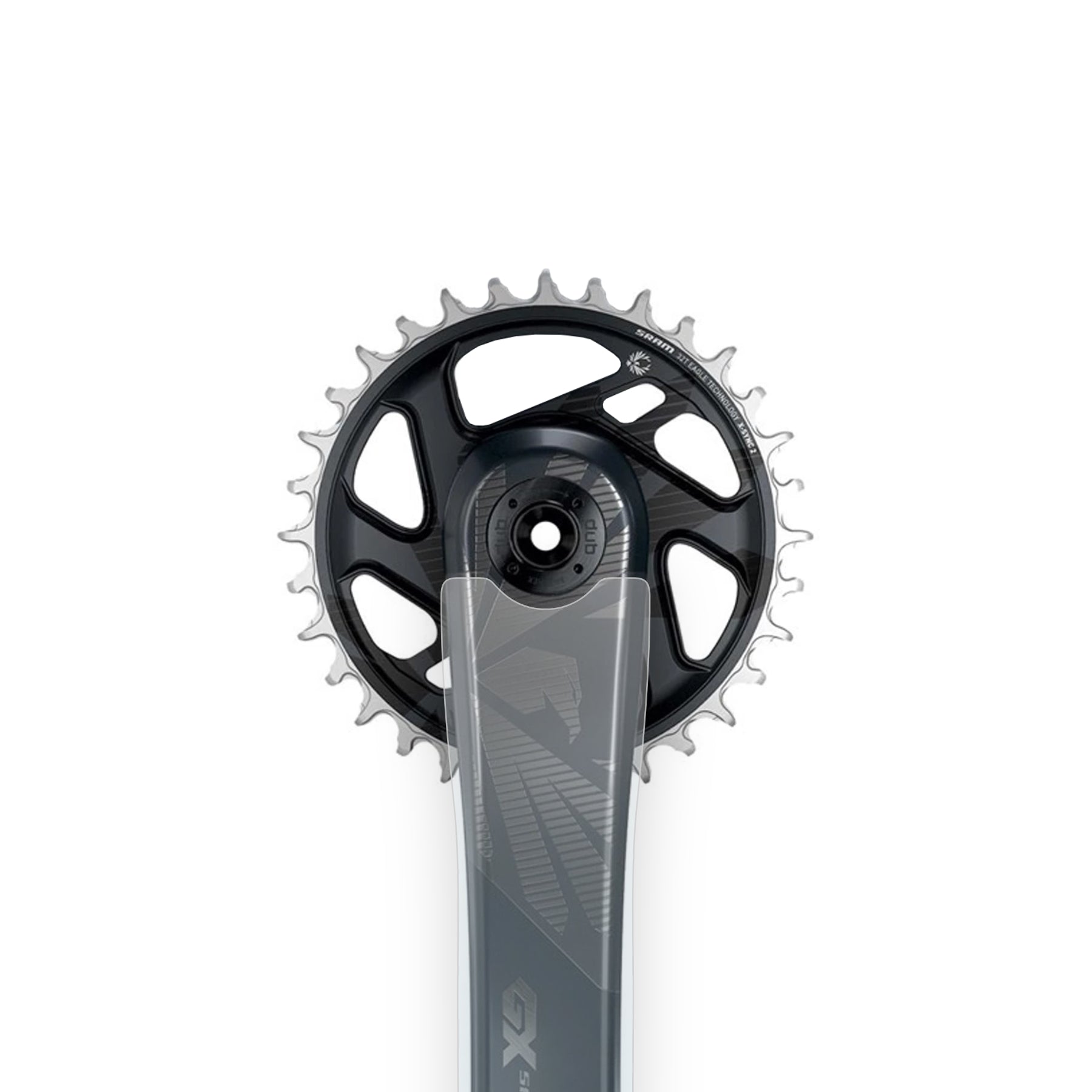 SRAM GX Carbon Crank Protector by Cyclistick