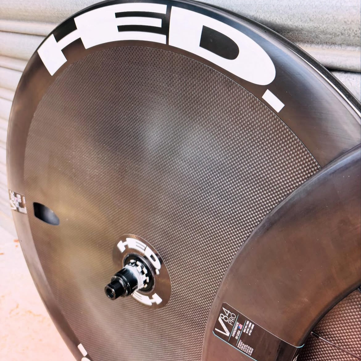 HED V84 and V Disc replacement stickers