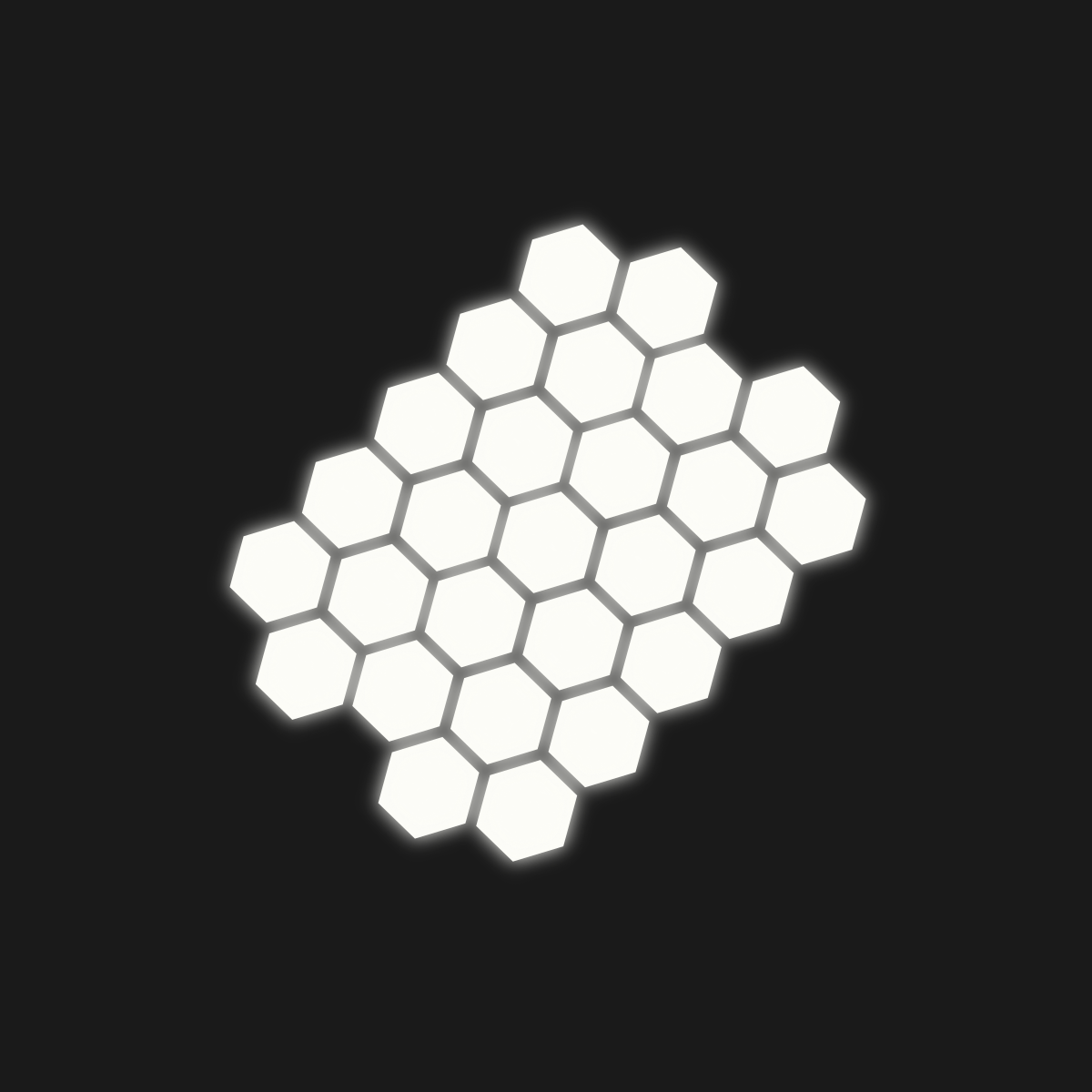 Reflective Hexagon Set