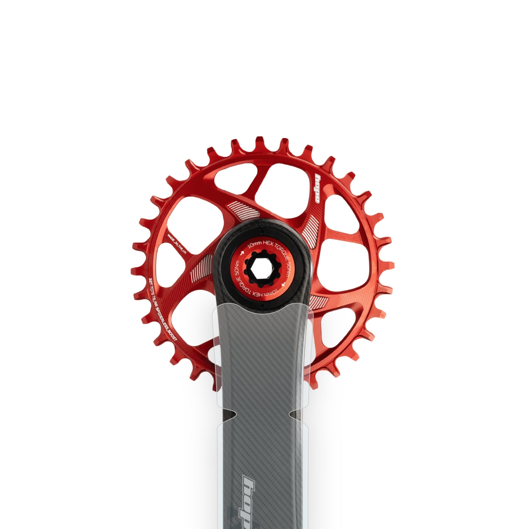 Hope Carbon Cranks Protector by Cyclistick
