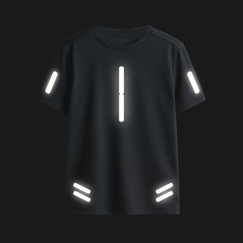 Iron On Pro Athlete Reflective Strips UK by Cyclistick