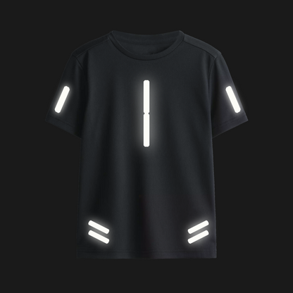 Iron On Pro Athlete Reflective Strips UK by Cyclistick