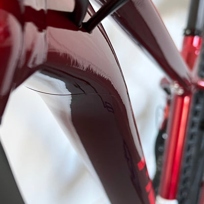 Downtube protector mountain bike