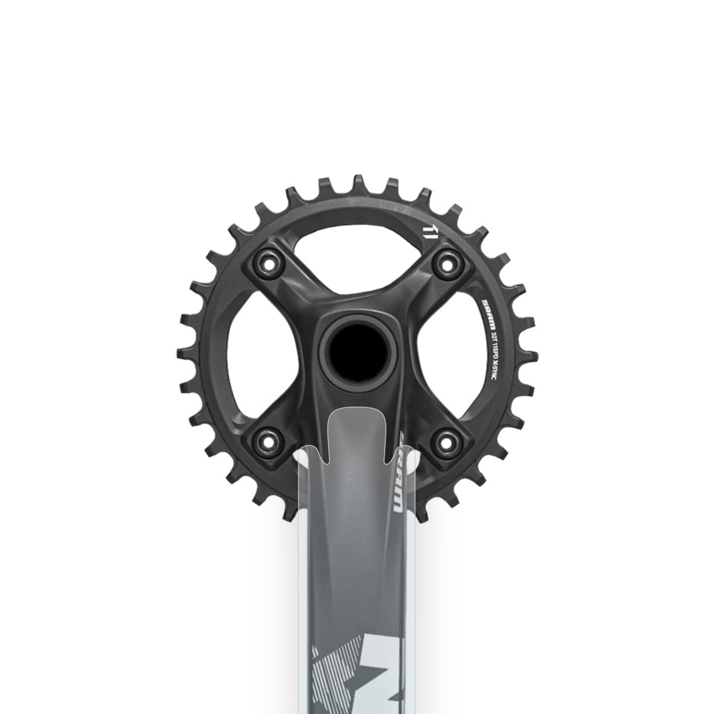SRAM NX 1x Crank Protector by Cyclistick