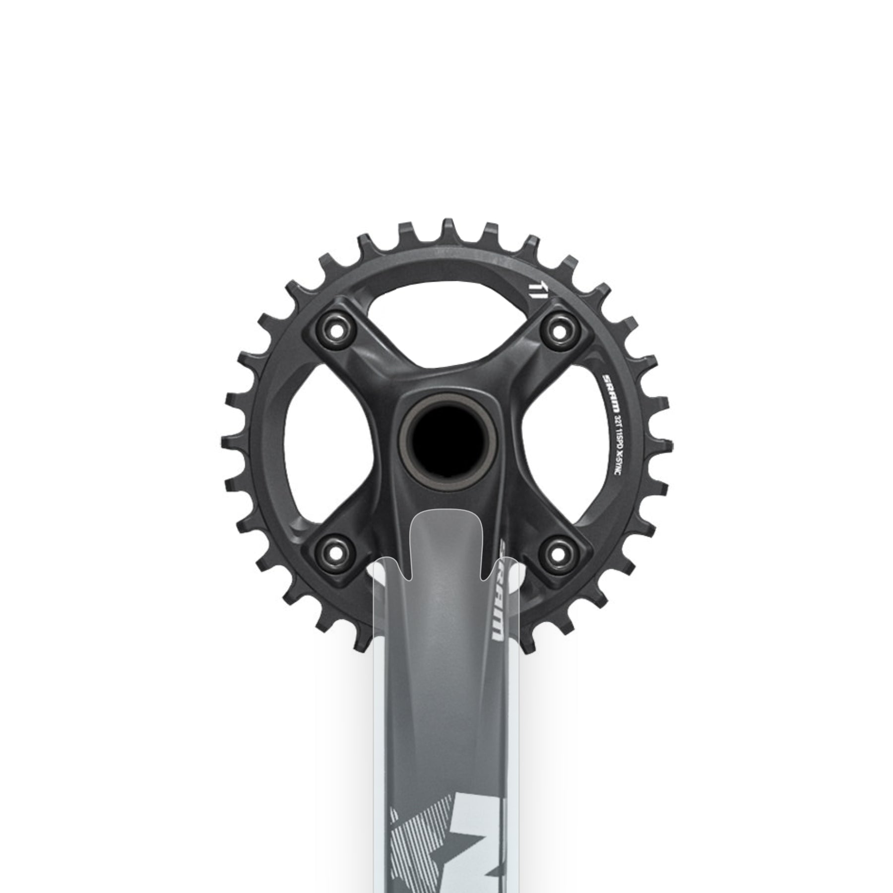 SRAM NX 1x Crank Protector by Cyclistick