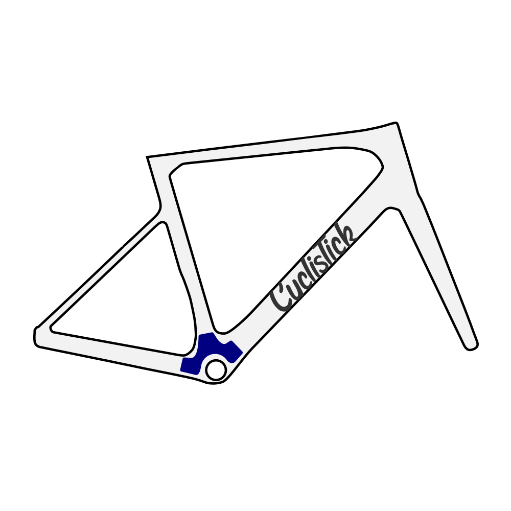 Orbea Orca Bottom Bracket Shell Protector by Cyclistick