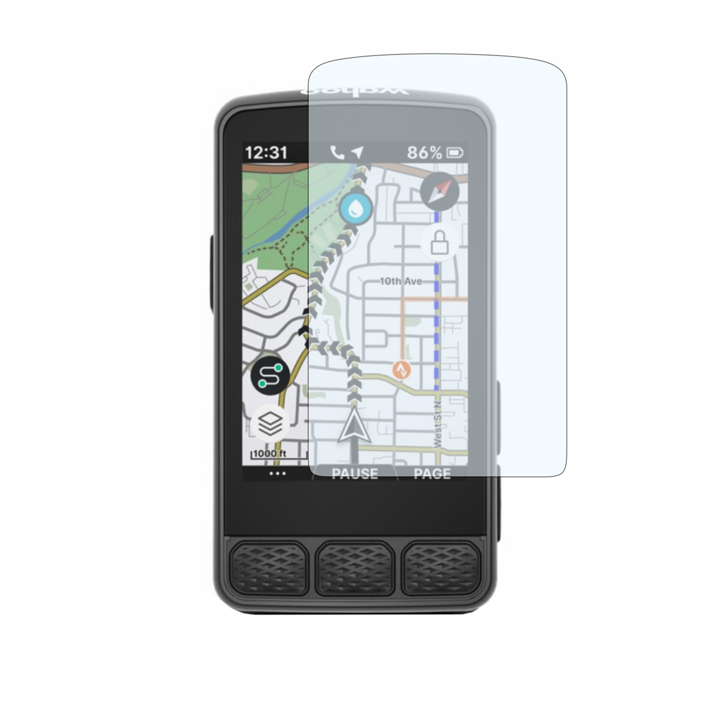 Wahoo Elemnt Roam V3 Screen Protector