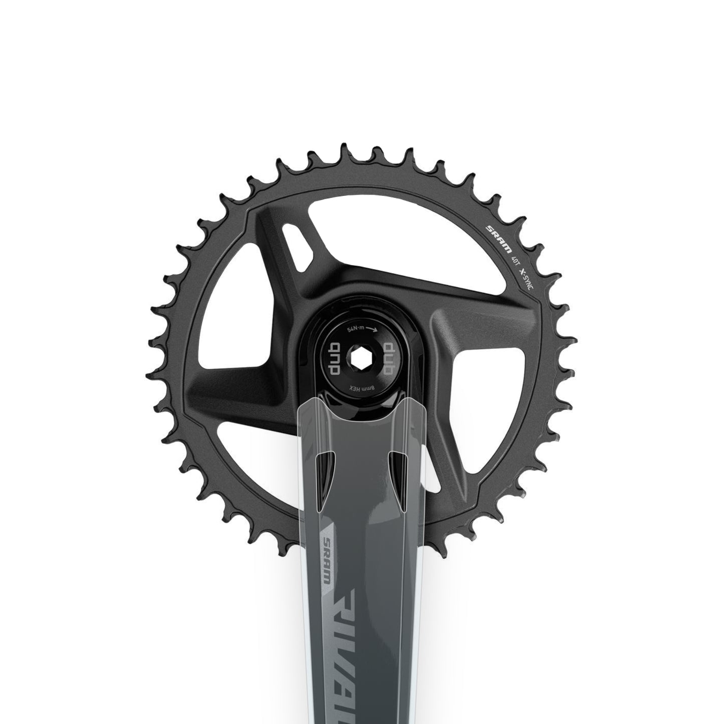 RIval AXS 1 Crank Protector by Cyclistick