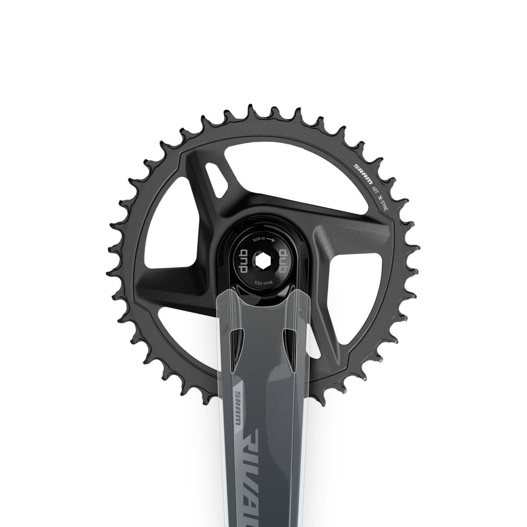 RIval AXS 1 Crank Protector by Cyclistick