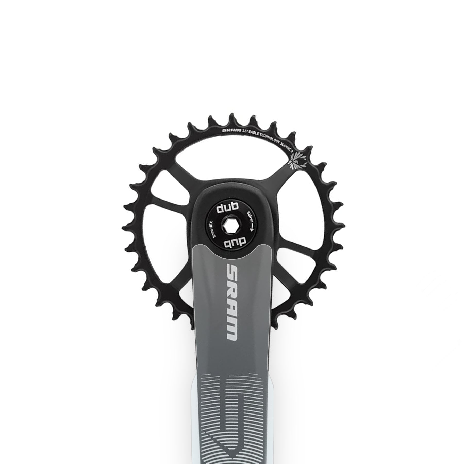 SRAM SX Eagle DUB Crank Protector by Cyclistick