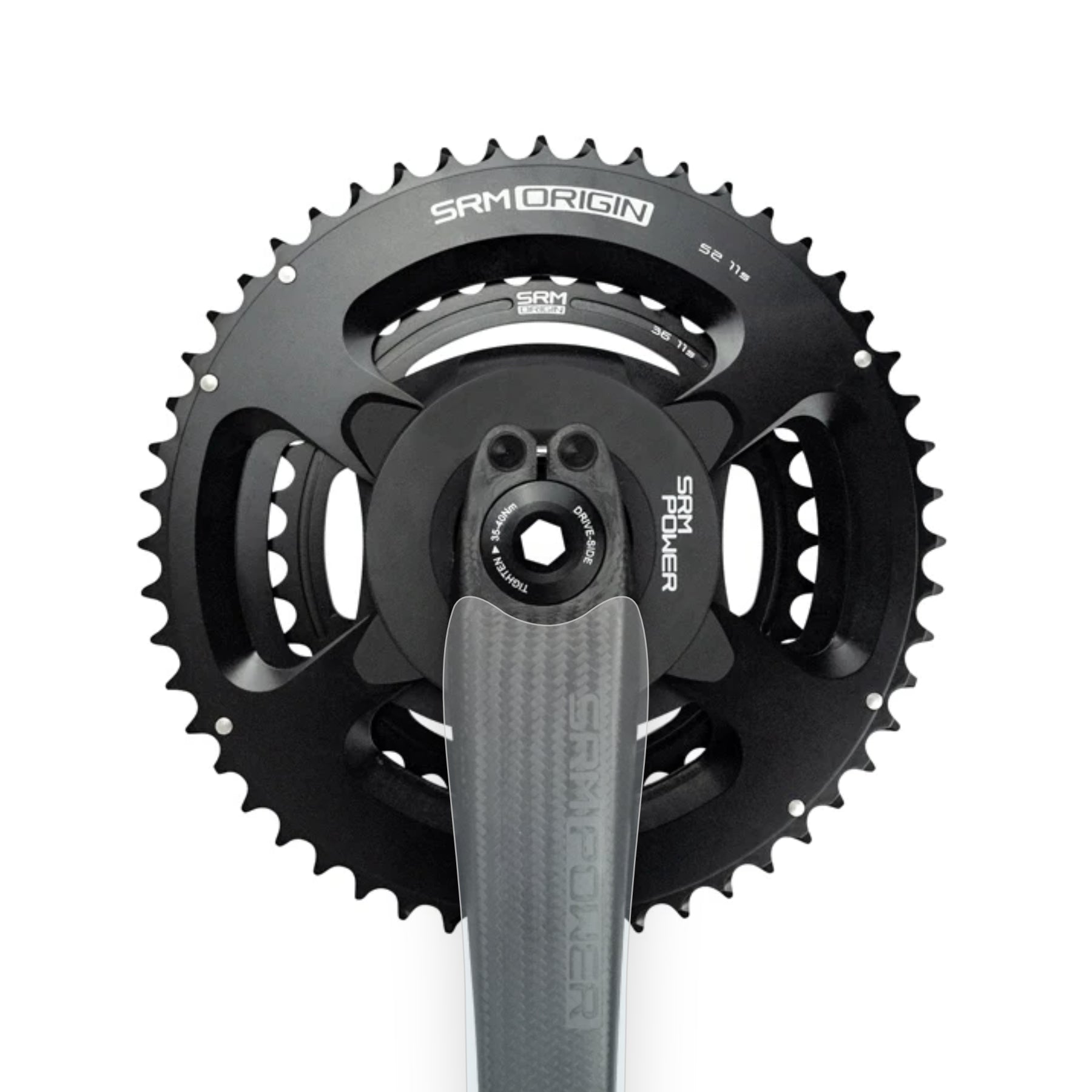 SRM Origin THM Carbon Crank Protector by Cyclistick