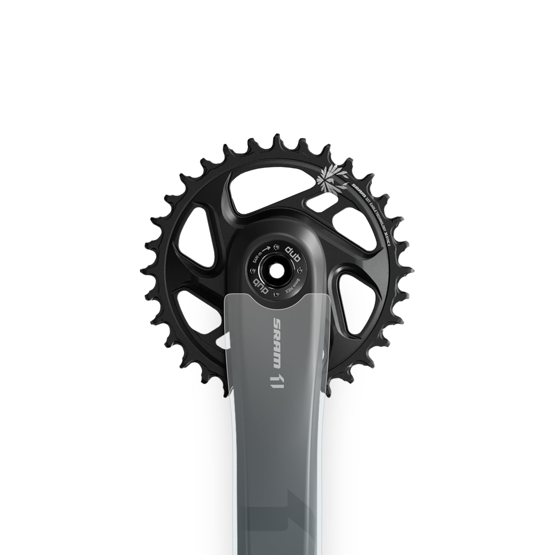 SRAM X1 Carbon Crank Protector by Cyclistick