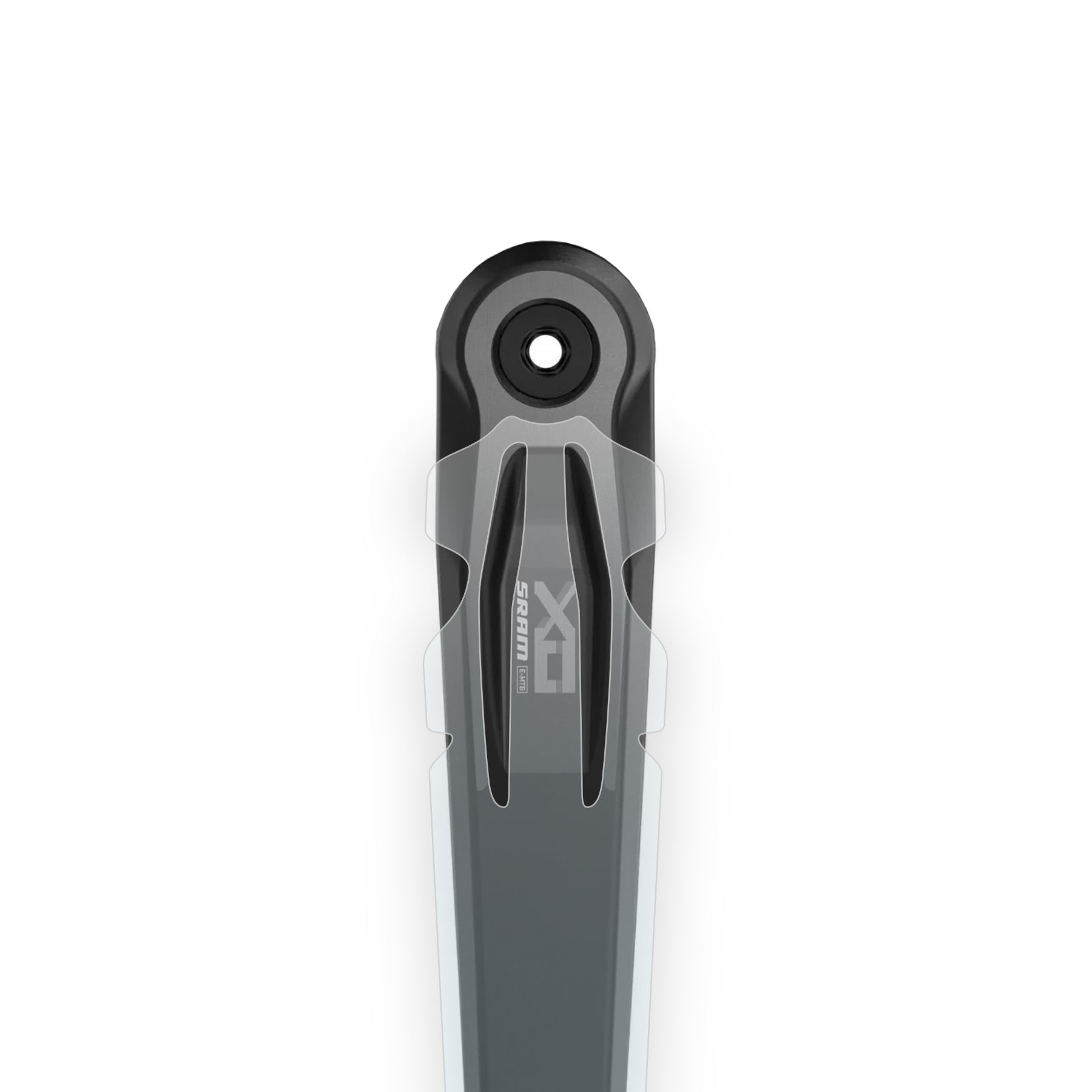 SRAM X0 E-MTB Transmission crank protector by Cyclistick