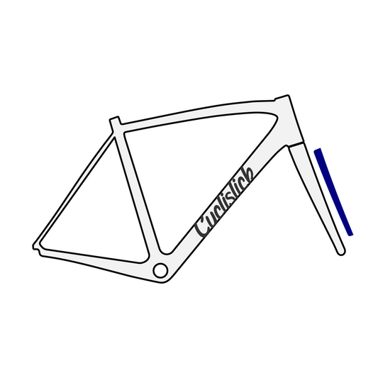 Road/Gravel Bike Fork Protector by Cyclistick