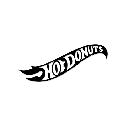 Hot Donuts Frame/Handlebar Sticker