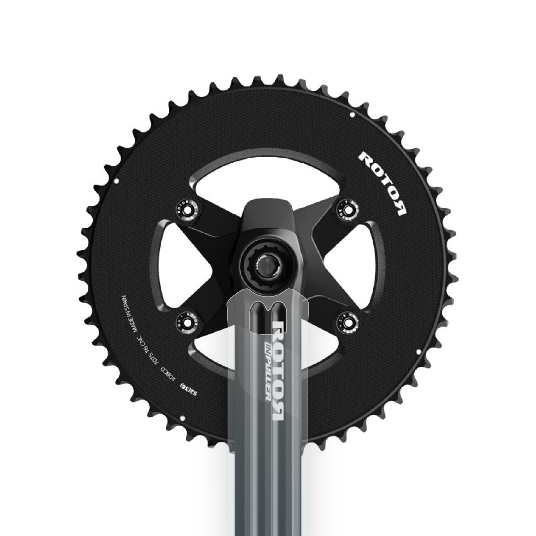 Rotor InPower Crank Protectors by Cyclistick