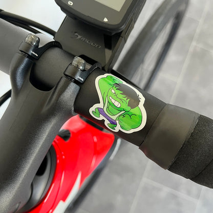 Pogacar handlebar/stem Hulk sticker