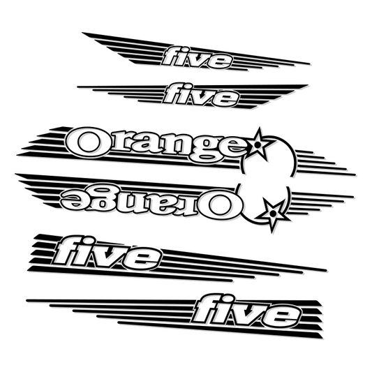 Orange 5 2014 Replacement Stickers by Cyclistick